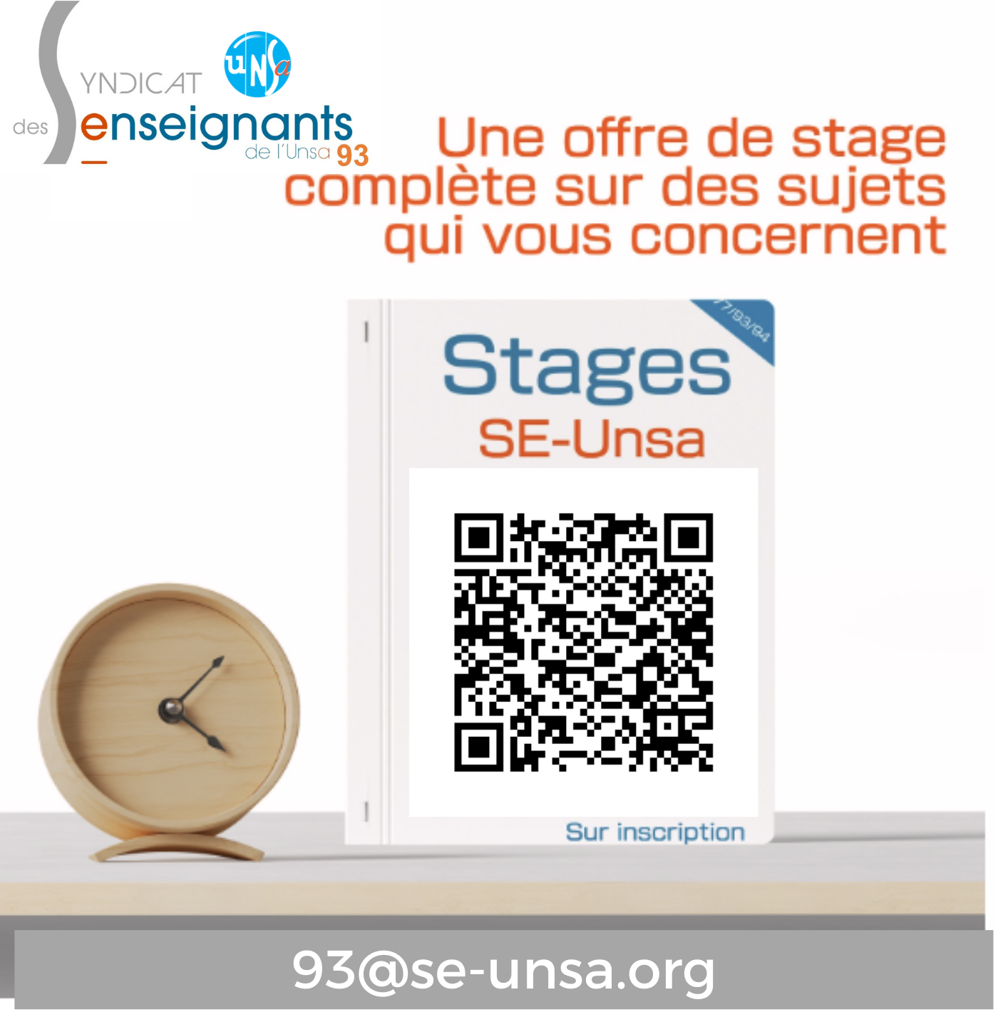 Formations du SE-UNSA 93 pour l’année 2025-2026